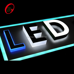 Fábrica mejor precio por encargo mini iluminado letras de acrílico con retroiluminación LED signo letras - Product Image 5