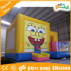 Cheap inflatable amusing SpongeBob home, Castle jumping - Product Image 1