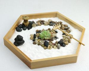 Bougie aux pierres de sable bouddha <span class=keywords><strong>Zen</strong></span>, pierres, fleurs de Lotus, thé - Product Image 1