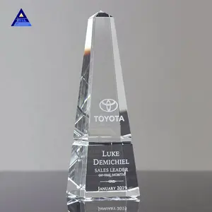 Einzigartige Großhandel Angepasst Kristall Obelisk Award Trophy Als Islamische Souvenir Geschenke
