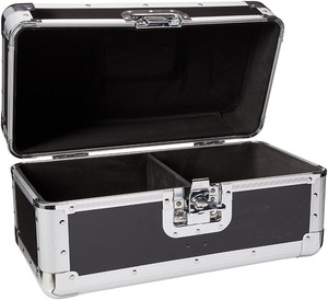 Estuche de Almacenamiento <span class=keywords><strong>para</strong></span> Discos de Vinilo de Aluminio Plateado de 120 7 Pulgadas, <span class=keywords><strong>Caja</strong></span> de Transporte <span class=keywords><strong>para</strong></span> Discos - Product Image 1