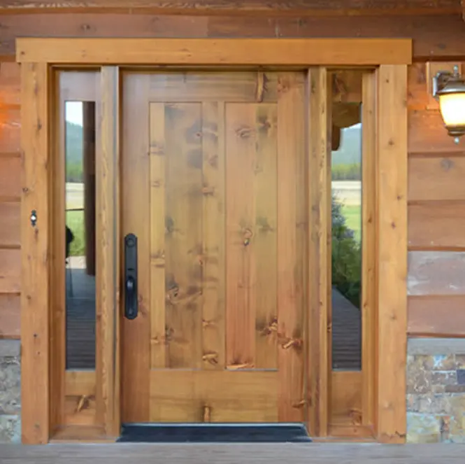 Quality-Assured New Steel Barn Wooden Sliding Door Hardware solid wooden door malaysia