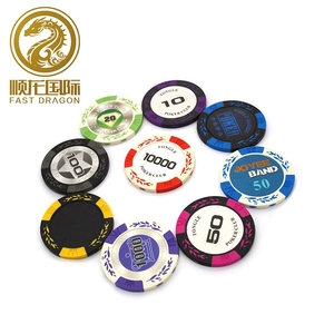 Sur mesure Charge Jetons de Poker, Jetons De Poker En Argile Pièces Texas Hold'em Coin <span class=keywords><strong>Jeux</strong></span> Pari Pokerstars - Product Image 5