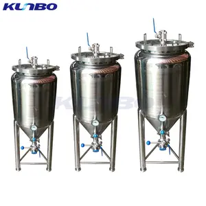 KUNBO Edelstahl Gebraucht Micro Brew Equip Brauerei Ausrüstung Conic Tank