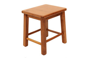 Duradero pequeña de bambú cuadrados& <span class=keywords><strong>taburete</strong></span> de madera - Product Image 1