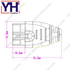 <span class=keywords><strong>Automobile</strong></span> 12Pin Fil Électrique Connecteur Avec Transparent Core Pour Équipement De Diagnostic - Product Image 4