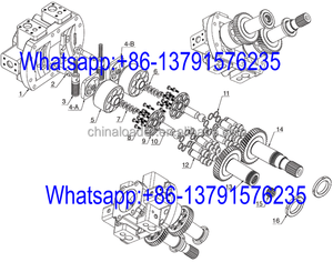 อะไหล่ปั๊มไฮดรอลิก Rexroth Uchida A8V172 ชุดซ่อม A8V172 อะไหล่ A8V172 - Product Image 4