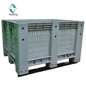 Lớn Số Lượng Lớn <span class=keywords><strong>Container</strong></span>, Lớn Nhựa Pallet Box <span class=keywords><strong>Container</strong></span> Với Nắp/Bìa & Bánh Xe Hoặc Không Có - Product Image 2