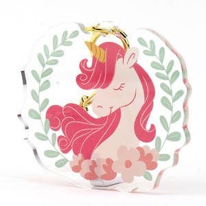 Hoge kwaliteit Goedkope Geen MOQ Maken Uw Eigen Ontwerp Vograce Custom Acryl Bedels - Product Image 1