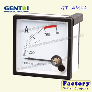 เครื่องวัดแผง5A GT-AM12 750แบบไมโครอนาล็อก AC <span class=keywords><strong>DC</strong></span> <span class=keywords><strong>ammeter</strong></span> - Product Image 3