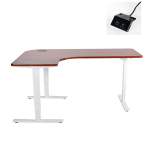 Tres Mesa <span class=keywords><strong>pies</strong></span> 120 grados <span class=keywords><strong>Oficina</strong></span> mesa elevadora eléctrica marco - Product Image 5