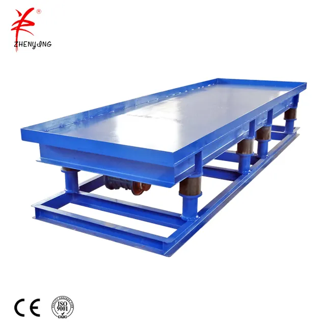 ZDP vibrating table for concrete moulds