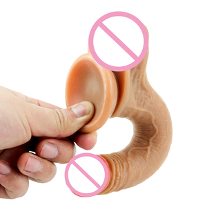 100% Silikon <span class=keywords><strong>Dildo</strong></span> 7,8 Zoll Sexspielzeug Kostenlose Proben, Realistischer Penis <span class=keywords><strong>Dildo</strong></span>, Silikon <span class=keywords><strong>Dildo</strong></span> Sexspielzeug - Product Image 3