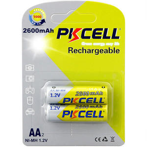 Аккумуляторная батарея PKCELL AA, <span class=keywords><strong>2600</strong></span> мАч, <span class=keywords><strong>Ni</strong></span>-<span class=keywords><strong>MH</strong></span>, 1,2 в - Product Image 5