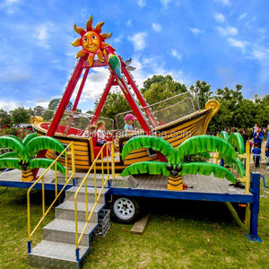 Manèges de fête <span class=keywords><strong>foraine</strong></span> attrayants et palpitants, mini-<span class=keywords><strong>bateau</strong></span> <span class=keywords><strong>pirate</strong></span> à vendre - Utilisation en extérieur/intérieur, construction en fibre de verre - Product Image 1