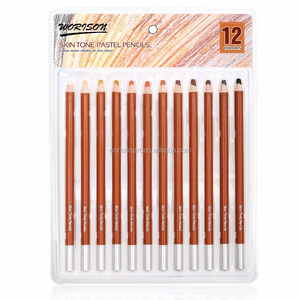 <span class=keywords><strong>Crayons</strong></span> <span class=keywords><strong>pastel</strong></span> doux Worison Professional, 12 <span class=keywords><strong>couleurs</strong></span>, teintes <span class=keywords><strong>de</strong></span> peau en bois, <span class=keywords><strong>crayons</strong></span> <span class=keywords><strong>pastel</strong></span> colorés pour le dessin, fournitures scolaires d'art - Product Image 2