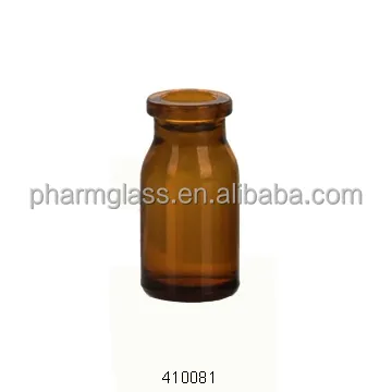 10 ml Amber Gegoten Glazen Flacon voor Antibiotica voor injectie type II en type III