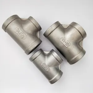 Direct Manufacturer Hot Sale Stainless Steel Pipe Fitting Lateral Threaded Equal Reducing Tee