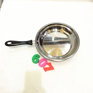 Venta al por mayor baratos <span class=keywords><strong>24</strong></span> ~ 26 <span class=keywords><strong>cm</strong></span> acero inoxidable <span class=keywords><strong>sarten</strong></span> cocinar pan para resturant China - Product Image 3