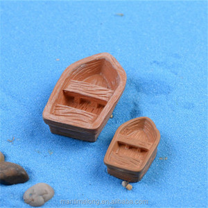 <span class=keywords><strong>Asalto</strong></span> barco asamblea modelo Moss resina decoración artesanía Micro paisaje Decoración - Product Image 5