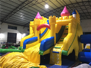 usado inflable agua diapositiva en venta castillo alto vacanes - Product Image 2