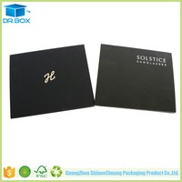 Scatola per Imballaggio di Carte di Credito/SD/Collezionabili in Carta Artistica Nera con Chiusura Magnetica