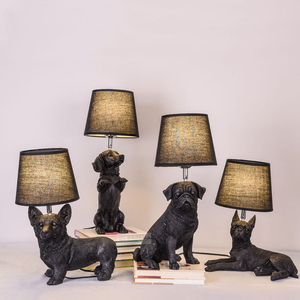 Lámpara de Mesa Infantil con Diseño de Animales Adorables: Corgi, <span class=keywords><strong>Beagle</strong></span>, Boston Terrier - Product Image 2