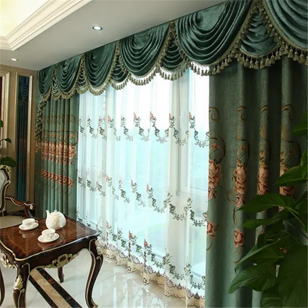 Luxe Gordijnen Gordijnen Turkse Gordijnen Voor Thuis Decoratie Gemaakt In China