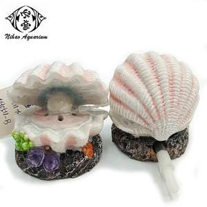 <span class=keywords><strong>Aquarium</strong></span> Schulp Shell Parel Hars Schaal Model Bubbling Air Stone Decoratieve <span class=keywords><strong>Seashell</strong></span> Voor Indoor <span class=keywords><strong>Aquarium</strong></span> - Product Image 4