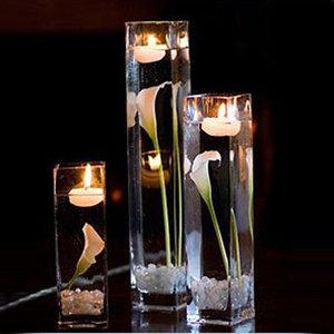 Quadrato alto vaso di vetro <span class=keywords><strong>per</strong></span> la tavola dell'hotel, trasparente vaso di vetro <span class=keywords><strong>per</strong></span> la disposizione dei <span class=keywords><strong>fiori</strong></span>, wedding favor table decoration centrotavola - Product Image 6