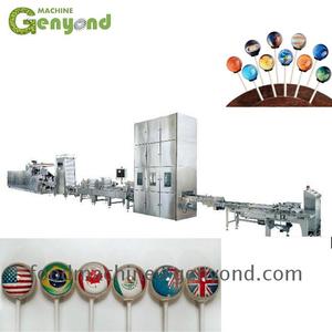 Máy Làm Kẹo Lolly Không Đều Lớn Máy Làm Đá Dây Chuyền Sản Xuất Kẹo Que Bán Chạy - Product Image 5