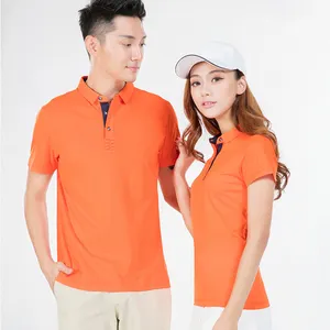 Camiseta Polo de manga corta de algodón peinado, transpirable, con Logo personalizado, para hombre