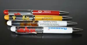 중국 공장 도매 참신 액체 플로팅 펜/프로모션 액체 플로팅 펜/액체 플로팅 펜
