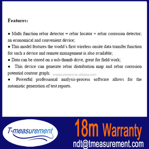 Taijia Zbl-R800 Barres D'armature En Béton Scanner Détecteur Pacometro Multifonction Détecteur De Barres D'armature localisateur - Product Image 3