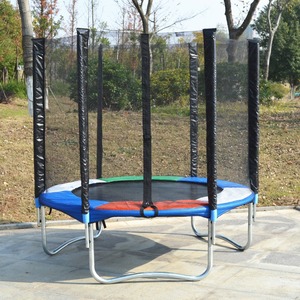 6FT <span class=keywords><strong>Mini</strong></span> Kids Nhảy <span class=keywords><strong>Trampoline</strong></span> Cho Trẻ Em Với Bao Vây Và Thang TUV-GS Chấp Thuận - Product Image 2