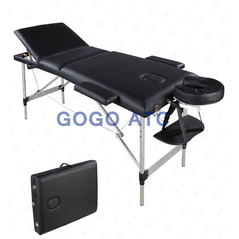 Белый Металл Портативный Массажный Аппарат кровать массажный стол