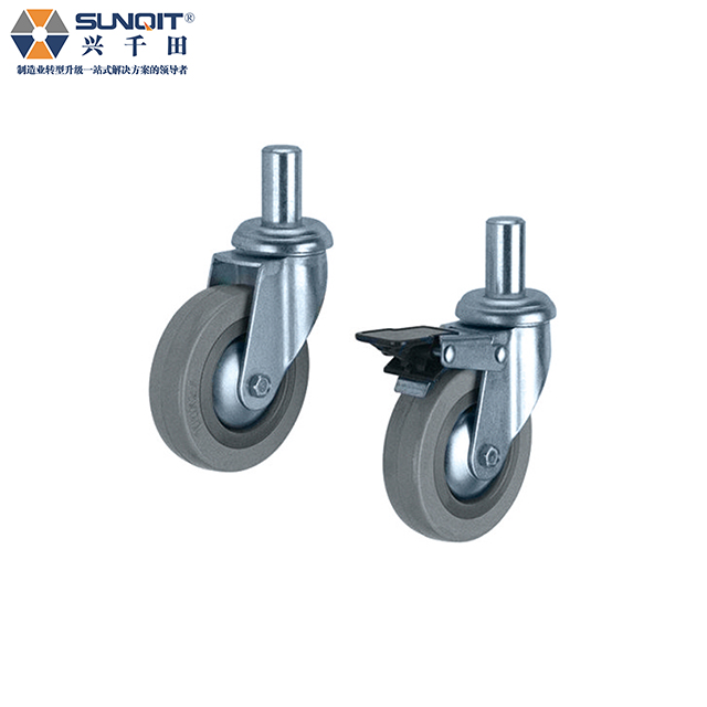 Хорошие продажи термопластичная резина ролик 75 мм 3 дюймов эластомер (TPR) завод-изготовитель колеса