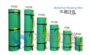 Flotador de agua de espuma xpe, colchoneta flotante para <span class=keywords><strong>piscina</strong></span>, lago, playa, mar, yate, 18x6 pies - Product Image 5