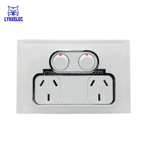 SAA High Quality Australia double power switch and socket outlet