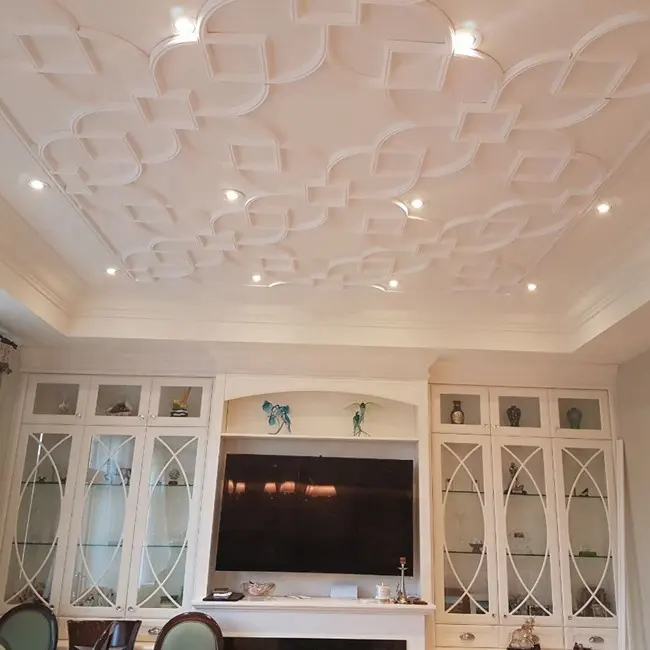 Schiuma di poliuretano Materiali Combinazione A Soffitto Decorativo Per La Decorazione Domestica