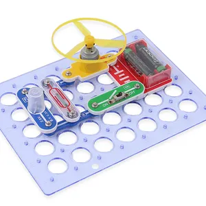 New trend electronic plastic building block toys construction toys for teenager