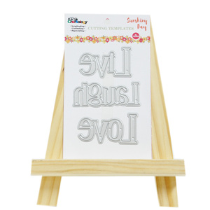 Mini matrices <span class=keywords><strong>de</strong></span> découpe en métal, motifs <span class=keywords><strong>de</strong></span> lettres, gaufrage, pour invitation, pochoir 2-26 pièces - Product Image 4