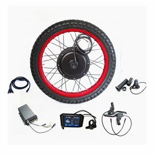 Hızlı hızlı 90'dan fazla km/saat qs motor 5000 W elektrikli bisiklet kiti ile sabvoton denetleyici - Product Image 1