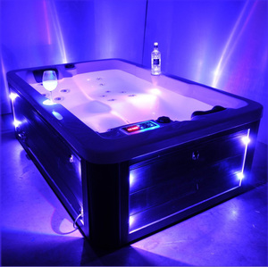 Spa suministros beata 2 adultos y 1 niños spa al aire libre con luces Led - Product Image 1