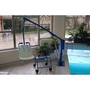 Elevador de <span class=keywords><strong>piscina</strong></span> giratorio de acero inoxidable WeighI WPS con <span class=keywords><strong>silla</strong></span> para discapacitados - Product Image 4