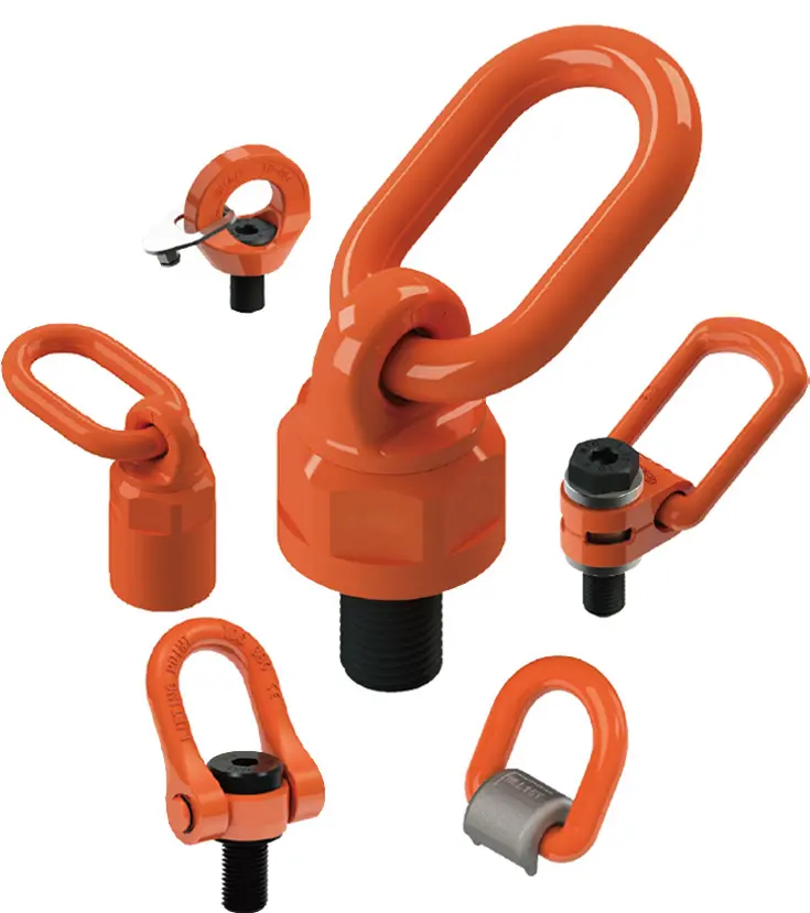 Alibaba rigging hardware swivel eye bolts lifting points/rotating swivel/swivel hoist ring for lifting equipment