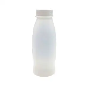 定制Hdpe果汁奶瓶，配有儿童防口盖