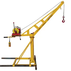 Bouw Cement Lifting Machine Kleine Mini Outdoor Indoor Crane Voor Halen