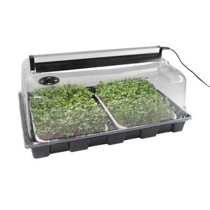 Mini Vassoio Portatile in PVC <span class=keywords><strong>per</strong></span> Germinazione <span class=keywords><strong>Semi</strong></span> con Cupola di Umidità, Sistema di Propagazione <span class=keywords><strong>per</strong></span> Piantine, Compatibile con Luci LED <span class=keywords><strong>per</strong></span> Coltivazione Domestica e da Giardino - Product Image 3
