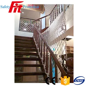 ป้องกันลูกเห็บ gangway Kevlar ความปลอดภัยสุทธิ